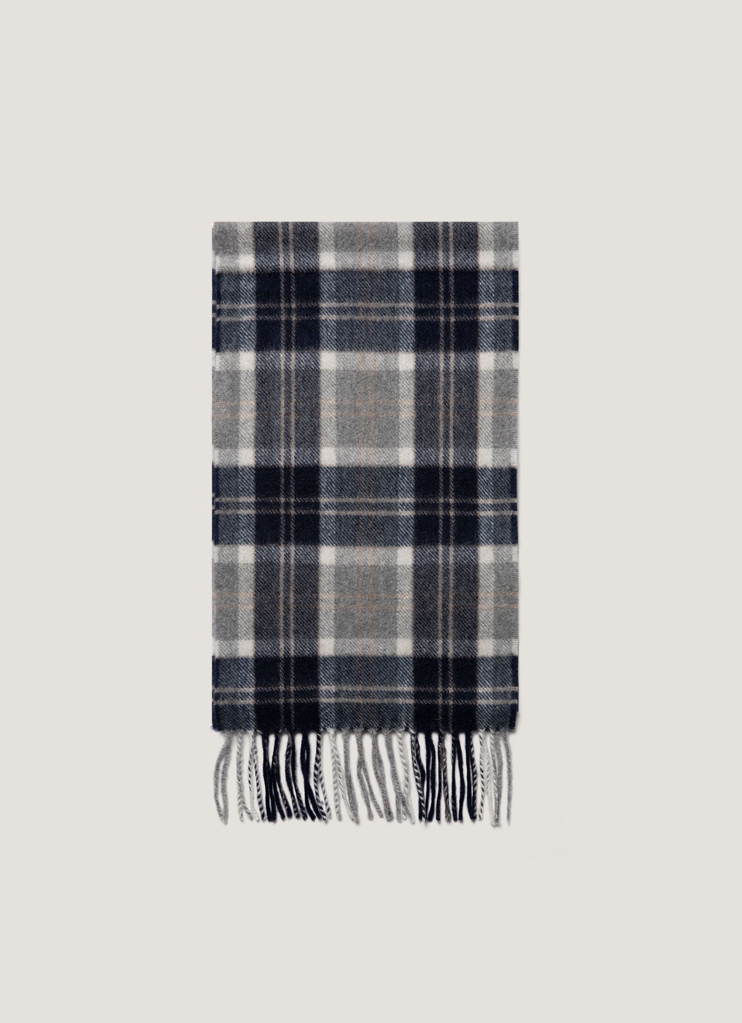 Cashmere Scarf In Check