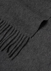 Cashmere Scarf in Charcoal Melange