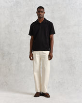 Atwood Textured Organic Cotton Polo Shirt