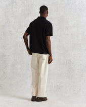 Atwood Textured Organic Cotton Polo Shirt