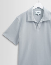 Atwood Textured Organic Cotton Polo Shirt
