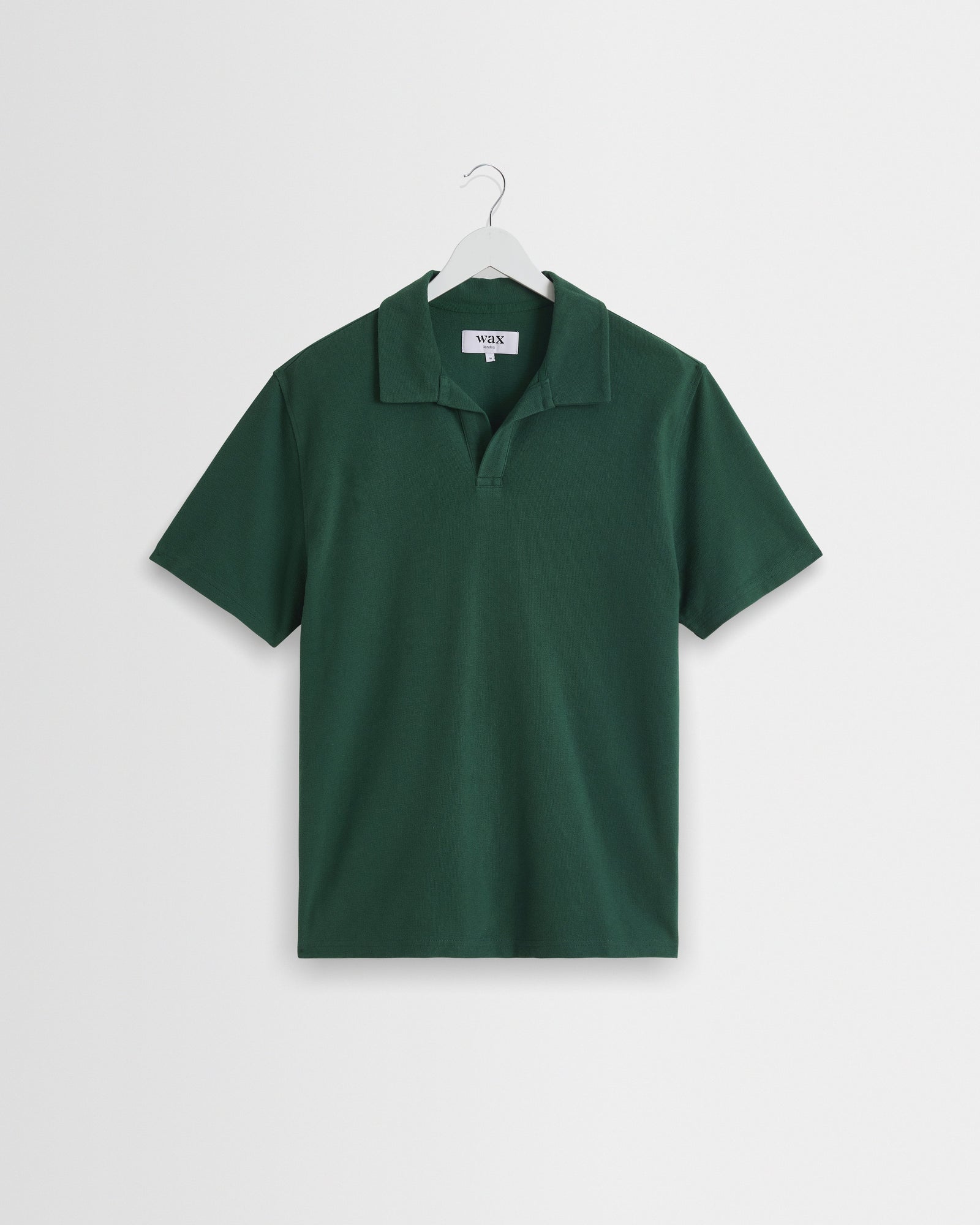 Atwood Dark Textured Organic Cotton Polo Shirt