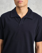 Atwood Textured Organic Cotton Polo Shirt