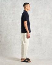 Atwood Textured Organic Cotton Polo Shirt