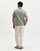 Atwood Textured Organic Cotton Polo Shirt