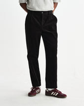 Aubyn Soft Corduroy Pleated Trousers