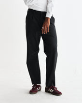 Aubyn Wool Blend Twill Pleated Trousers