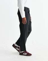 Aubyn Wool Blend Twill Pleated Trousers