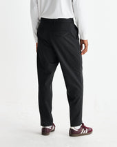 Aubyn Wool Blend Twill Pleated Trousers