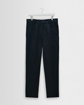 Aubyn - Navy Linen Relaxed Fit Trousers