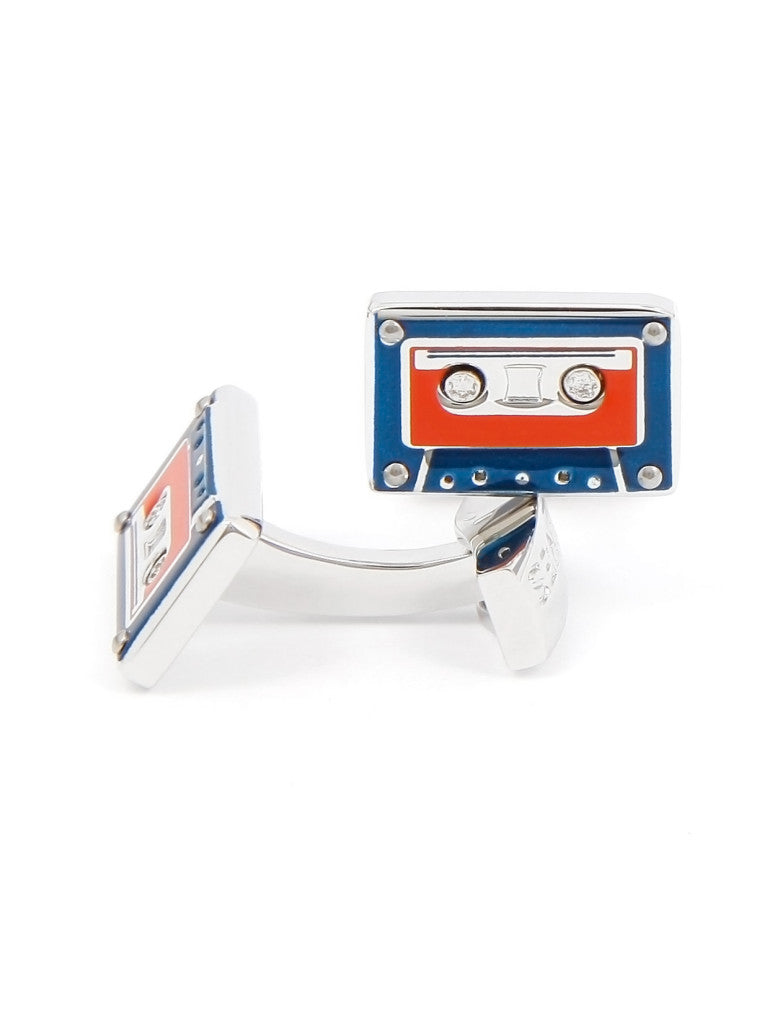 Audio Tape Cufflinks K7