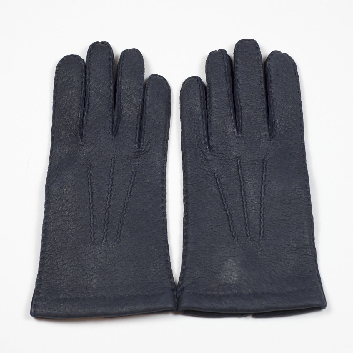 Real Peccary Gloves Cashmere Lined