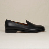Men's Goodyear Black Veg-Tan Calf Loafer | Augie GP | August Special