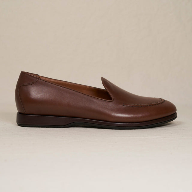 Men's Blake Maduro Veg-Tan Calf Loafer | Augie S | August Special