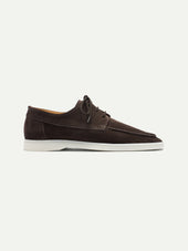 Warm Grey Boat Loafers