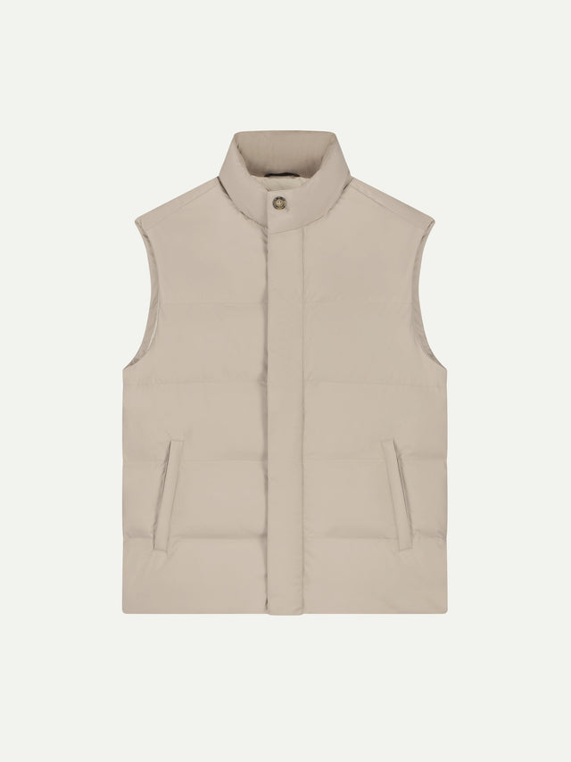 Beige Technical AUR1 Body Warmer