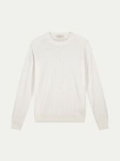 Ivory City Crew Basket Weave