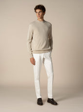 Light Beige City Crew