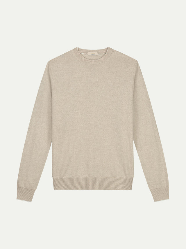 Light Beige Two Tone City Crew