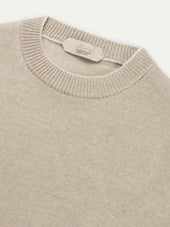 Light Beige Two Tone City Crew