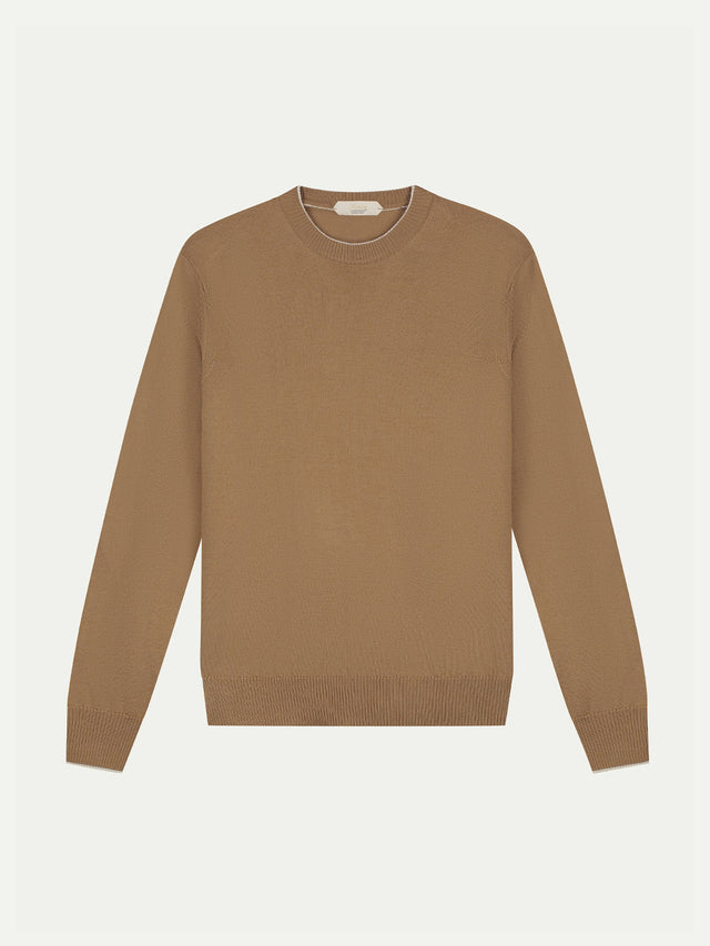 Caramel Two Tone City Crew