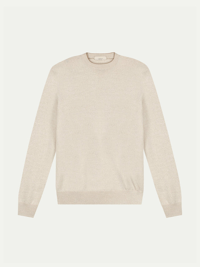 Beige Two Tone City Crew