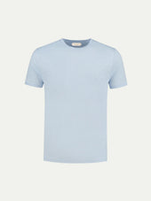 Light Blue Linen T-shirt