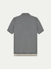 Buttonless AUR1 Polo Dark Grey