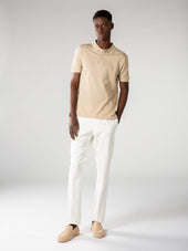 Light Beige Polo Shirt