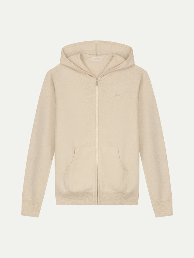Light Beige Zipper Vest