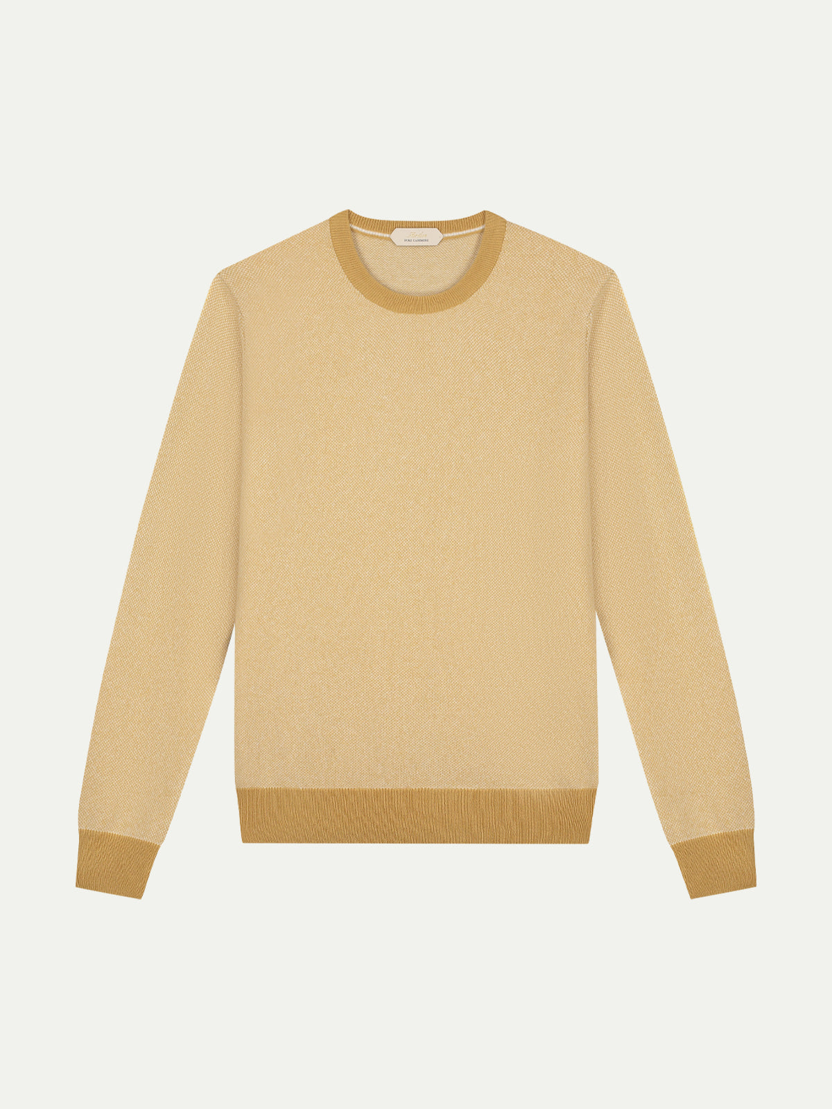Mustard Jaquard Crew