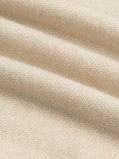 Light Beige Jaquard Zipper Sweater