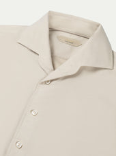 Ecru Silk Shirt
