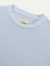 Light Blue Linen City T-shirt