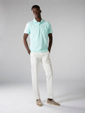 Mint Terry Towelling Polo Shirt
