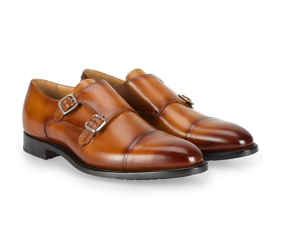 Austin Double Buckle Shoes Carlos Santos Shoes