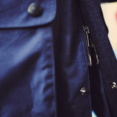 Dry Waxed Cotton Field Jacket