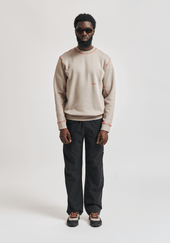 Contrast Crewneck
