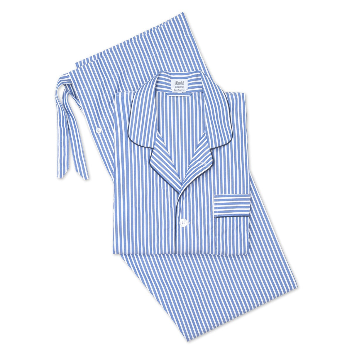 Exclusive Budd Stripe Pyjamas In Edwardian