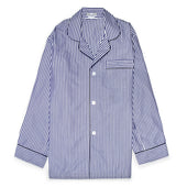 Exclusive Budd Stripe Pyjamas in Navy
