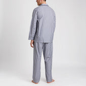 Exclusive Budd Stripe Pyjamas in Navy