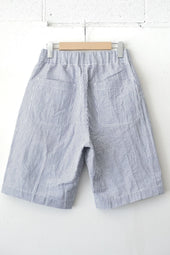 Fujito Wide Easy Shorts Navy Stripe Directors Web Shop Powered By Base