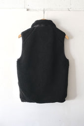 Fujito Fleece Vest Green Black Directors Web Shop Powered By Base