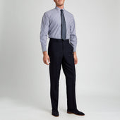 Classic Fit Exclusive Budd Stripe Double Cuff Shirt In