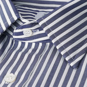 Classic Fit Exclusive Budd Stripe Double Cuff Shirt In