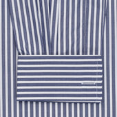 Classic Fit Exclusive Budd Stripe Double Cuff Shirt In
