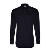 Classic Fit Plain Marcella Double Cuff Dress Shirt In