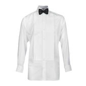Classic Fit Plain Marcella Double Cuff Dress Shirt In