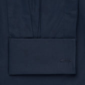 Classic Fit Hand Pleated Voile Double Cuff Dress Shirt In