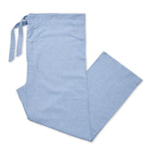 Plain Cotton and Cashmere Pyjamas in Sky Blue